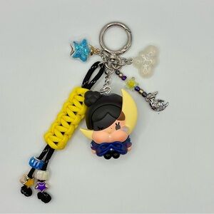 CRYBABY x Crying to the Moon Series Handmade Bag Charm - The Half Moon (mini)